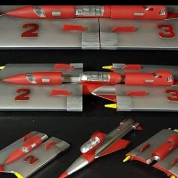 キャプテンウルトラ シュピーゲル号&救急輸送船　キット キャプテンウルトラ シュピーゲル号＆救急輸送船 レジンキャスト